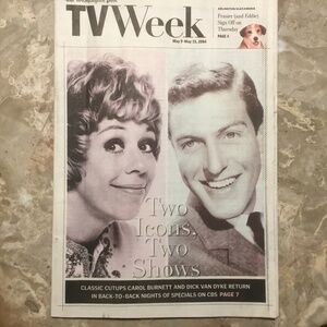 Rare TV Week Carol Burnett and Dick Van Dyke (May 2004)